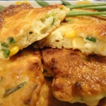 Кукурузные оладьи