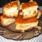Песочный пирог с лимонной начинкой