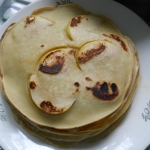 Блины с яблоками