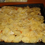 Рыбная запеканка