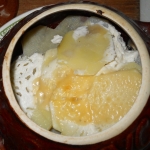 Картофель с грибами в горшочке