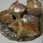 �?зумительный кекс с бананом, изюмом и орехами