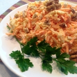 Салат из белой редьки