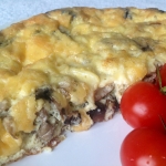 Омлет с шампиньонами