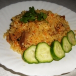 Плов с индейкой