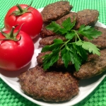 Оладьи из говяжьей печени и кабачка