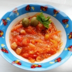 Лечо с фасолью