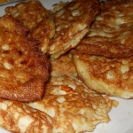 Оладьи картофельные с брынзой
